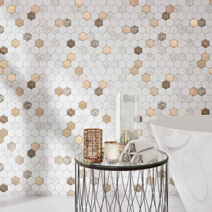 Rayan Hexagon Ceramic Tile