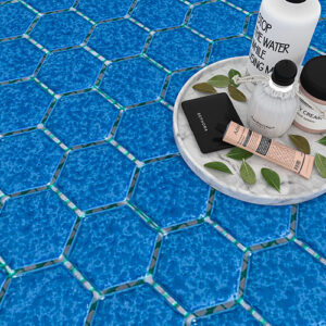 Vangogh Hexagon Ceramic Tile