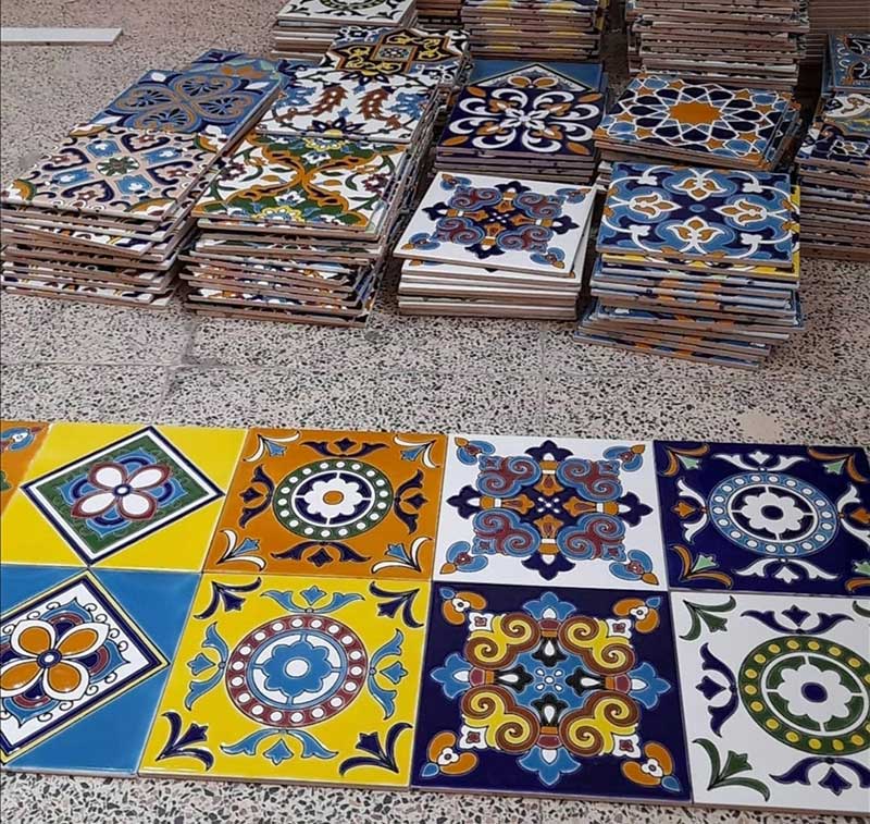 iranian handmade tile