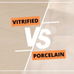 What is the difference between vitrified and porcelain tiles?